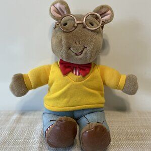RARE Vintage Marc Browns' ARTHUR by Eden, 1996 PBS Television Plush Toy 15-inch